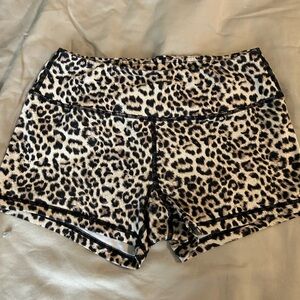 Savage barbell booty shorts